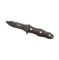 Alli Dive 12-2 knife - Black Inox - Blade Length 12 cm - Black color - KV-AALD12-2-N - AZZI SUB (ONLY SOLD IN LEBANON)